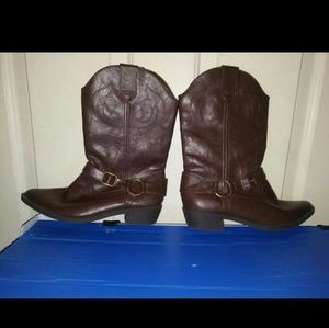 Kohls brown cowboy boots